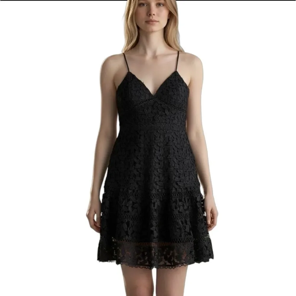 Bardot Black Sexy Lace dress size 8